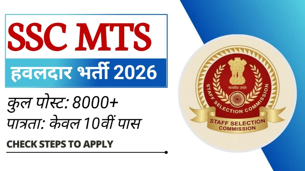 SSC MTS Form 2026